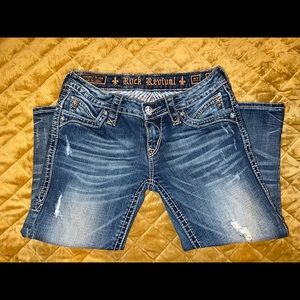 Rock Revival denim capris